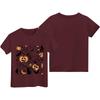 Kids Halloween Printed Short Sleeve T-Shirt, Round Neck Loose Fit Casual