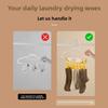 Cartoon Travel Folding Clothes Hanger - Portable Clothes Drying Rack - Underwear, Underpants and Socks Holder for Drying