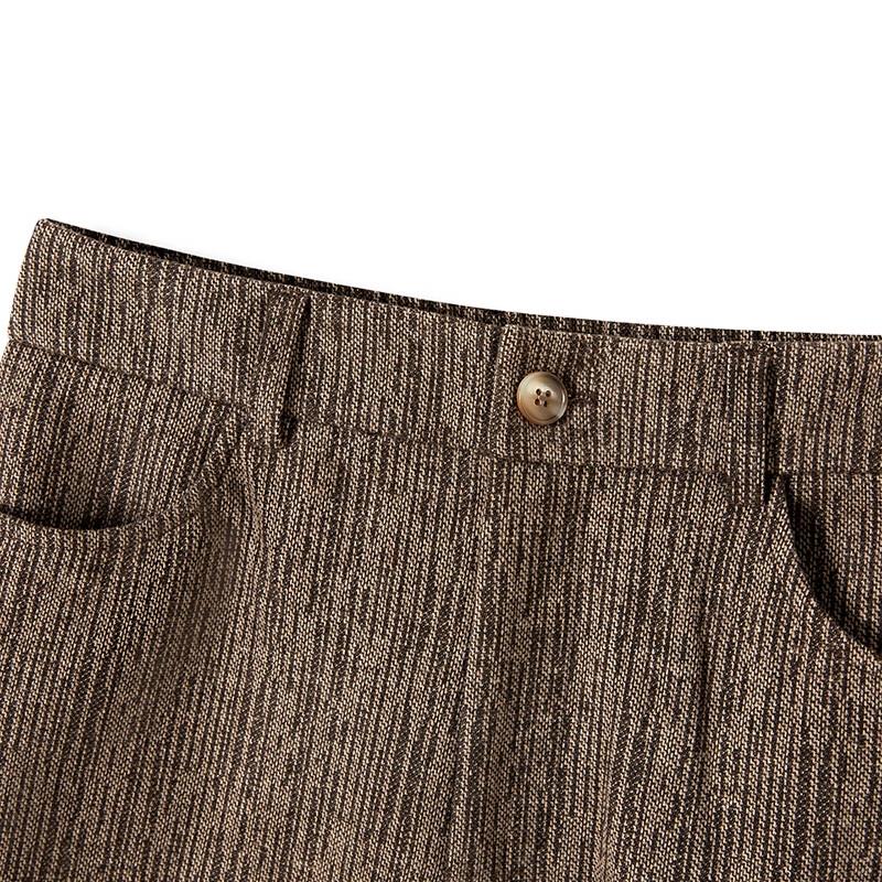 Women's High-Waisted Wide-Leg Commuter Trousers