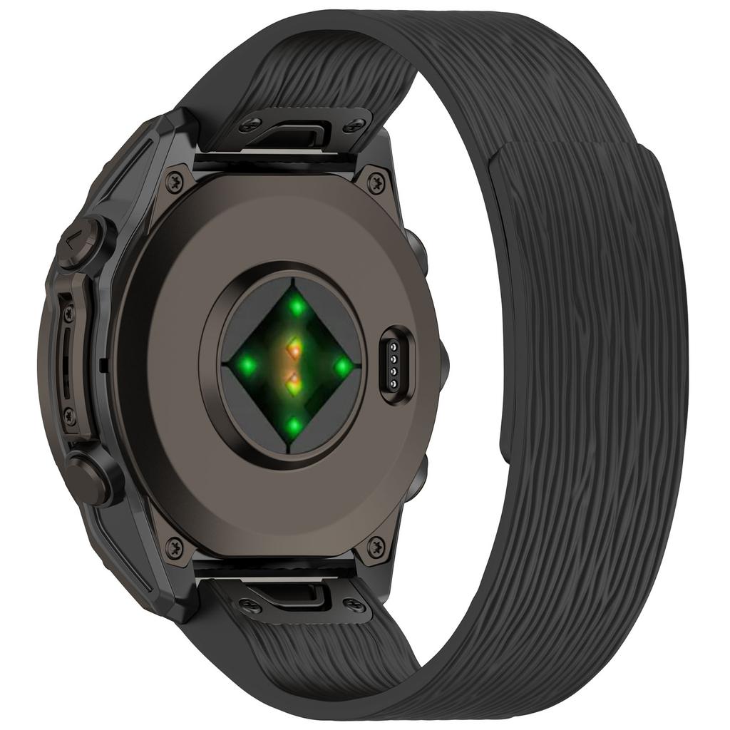 Uhrenarmband für Garmin Fenix 8S/6S/6S Pro/5S/5S Plus Schnellverschluss Silikon Magnetisches Armband