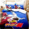 Captain Tsubasa Cartoon Bedding Sets Exquisite Bed Supplies Set Duvet Cover Bed Comforter Set Bedding Set Luxury Birthday Gift
