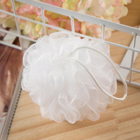 2 Stück Praktischer Reichhaltiger Schaum-Badeball Elastischer Schnelltrocknender Nylon-Duschball für Zuhause