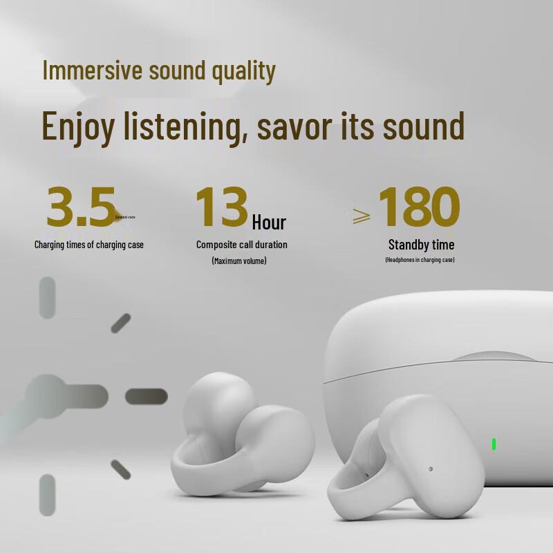 Aigo TX02 Clip-on Open-Ear Wireless Sports Earphones