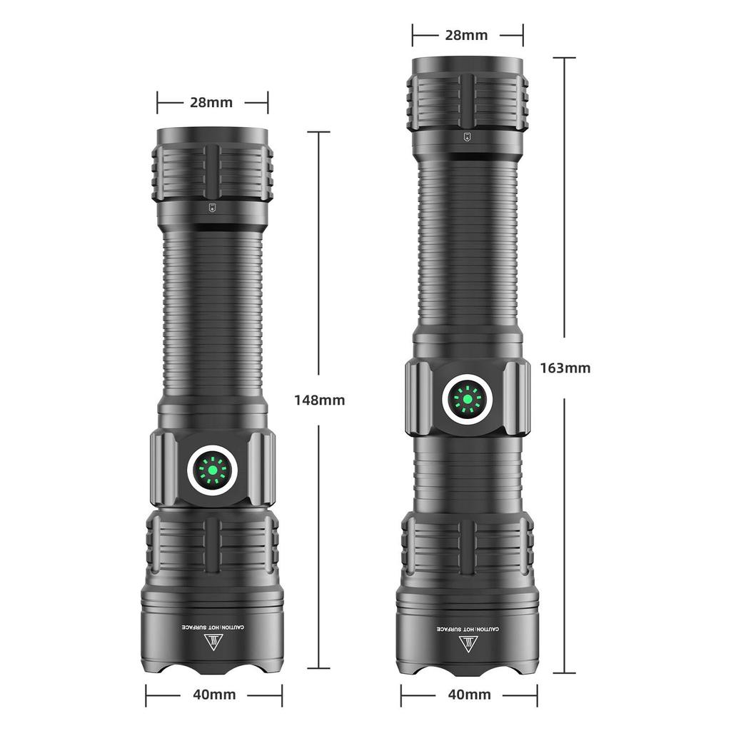 Tactical LED 1200 with Mounting Ring with 20mm Remote Push Switch Flashlight, Lumens, High-Brightness LED, Zoomable, (Compatible Rails),