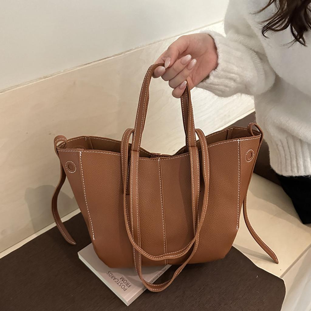 Women Leather Toted Bag,Top Handle Handbags Satchel Purses Shoulder Bags Trendy Leather Crossbody Bags Messenger Bag
