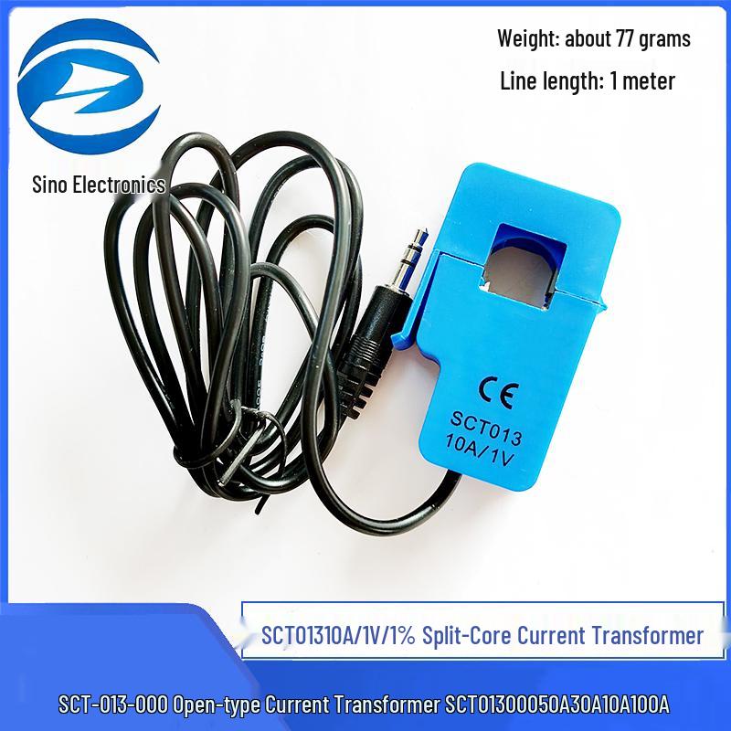 SCT-013-000 Open-Type Current Transformer (10A, 20A, 30A, 50A, 100A)