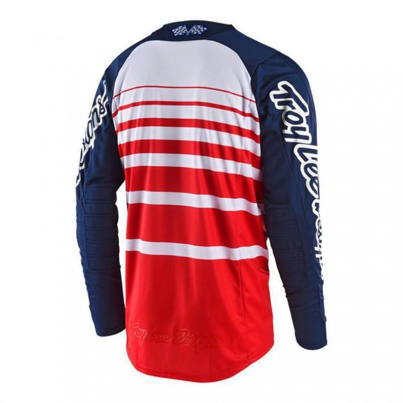 Abbigliamento Downhill TroyLee Designs Maglia da Ciclismo a Manica Lunga T-shirt da Uomo Moto da Cross per Esterni