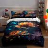 Vivid Floral Elegance. Bedding Duvet Cover Sets Duvet Covers Pillowcases Gifts (1 * Duvet Cover 2 * Pillowcases, Without Duvet Insert)