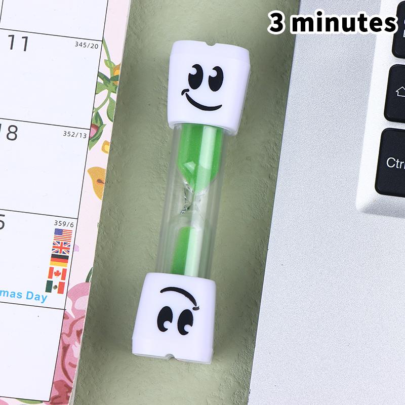 2Minute 3Minute Kids Big Eye Sand Timer for Tooth Brushing Visual Learning Time Management Bathroom Essential