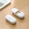 Cut Pill Box.304 Stainless Steel Blade.Portable Medicine Dispenser.No Need To Break By Hand.Suitable For Multiple Types Of Pills