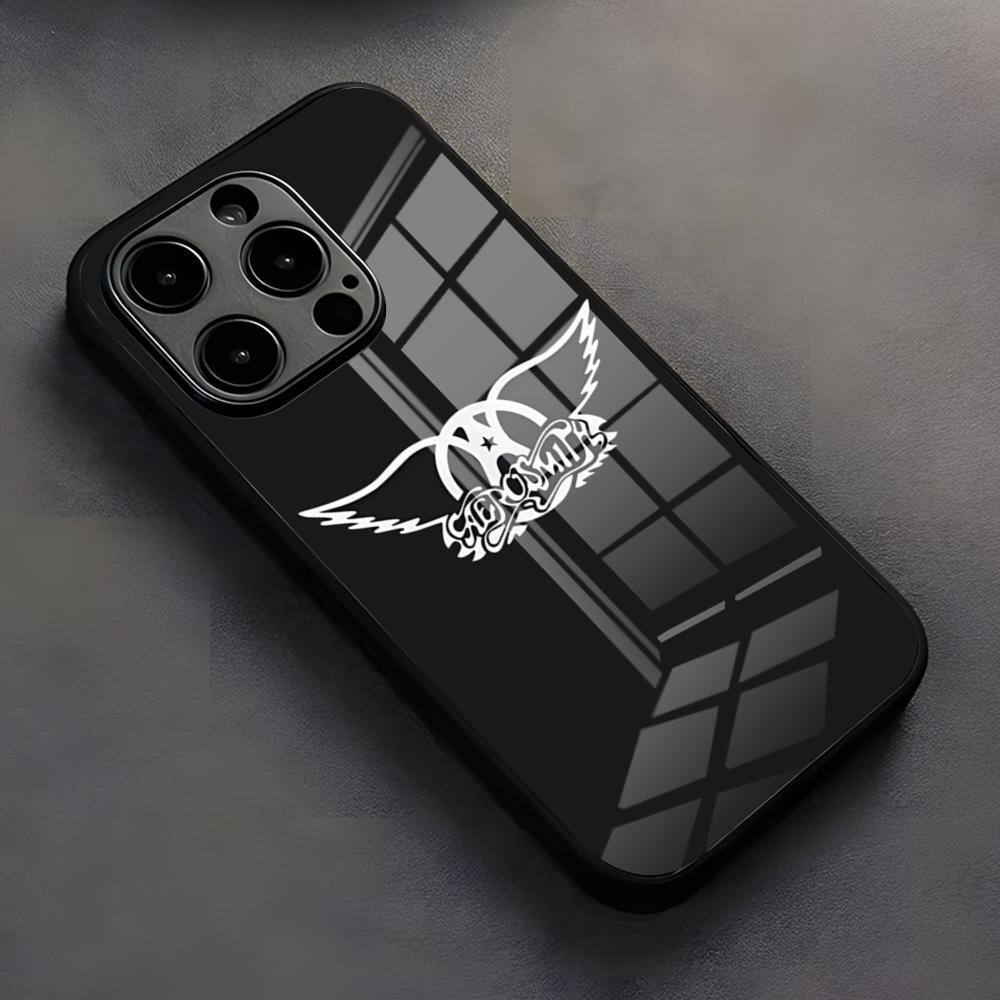 Punk Aerosmith Rock Cool Phone Case For IPhone 17 Pro Max 16 15 14 Pro Max 13 11 X Xs Xr 8 7Plus Silicone Cover