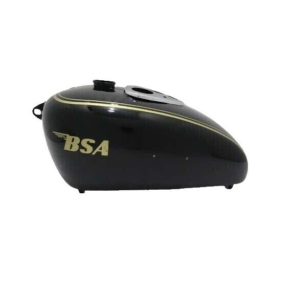 BSA M20/21 DLXM22/M23/24 Black Painted Golden Lining Petrol Tank Steel |Fit For