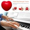 Hand Grip Strengthener Trainer, Heart Shape Finger Massage Ball, Hand Strengthening Exercise Grip Strength Training Equipment
