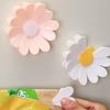 1 Set Refrigerator Magnets Cute Set of Six Clips Snack Storage Daisy Shape Gift Home Decor Durable 3D Design Creative 9x9cm