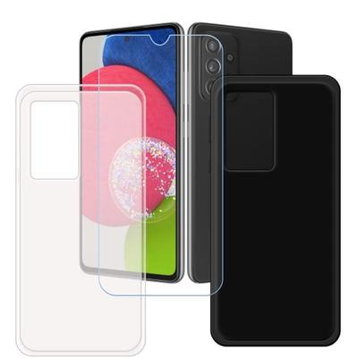 Schutzhülle - FZ - Samsung Galaxy A52S - TPU - Silikon - Inklusive gehärtetem Glas