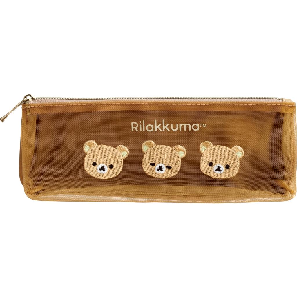 Rilakkuma De Manpuku Mesh Pen Pouch Rilakkuma PT16201 V7 x Š21 x H6cm San-X "Minna Makumaku" Velikost