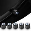 5 Piezas Tapas Metálicas para Válvulas de Neumáticos de Coche Cubierta Antipolvo Para Volvo XC60 XC90 S60 S90 V60 V90 XC40 C40 EX90 Accesorios