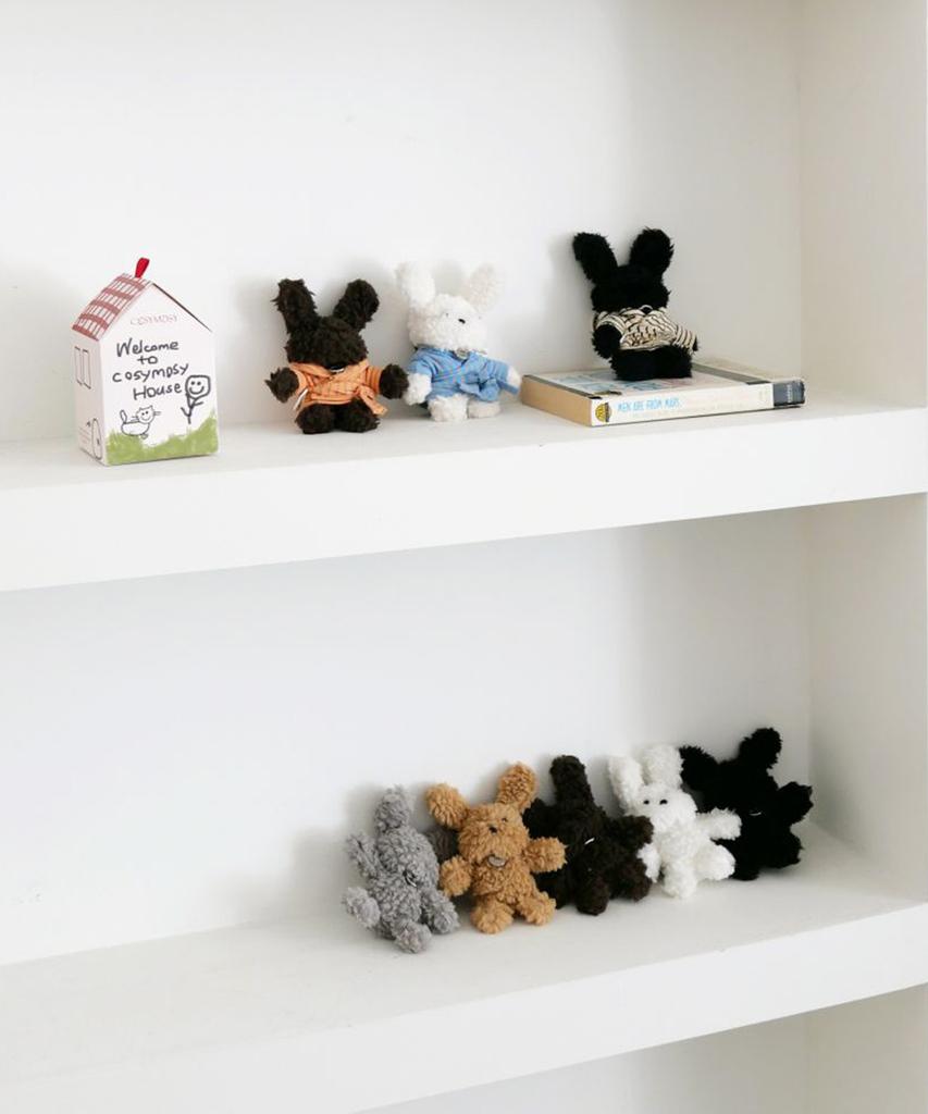 COSYMOSY Poodle Keyring - 5 Colors