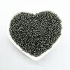 450g/Beutel 2mm 3mm 4mm Effekt der Silberfarbe Gefütterte Charms Glas-Samenperlen DIY Armbandperlen für Schmuckherstellung Zubehör