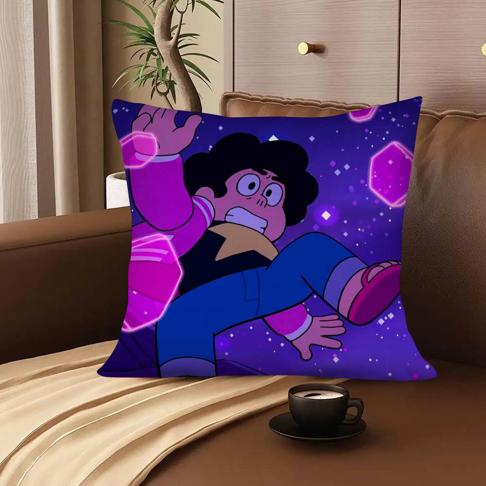 1Pc S-Steven Universe Pillow Case Fashion Square Pillowcase Bedroom Sofa Room Ins Decoration Leisure