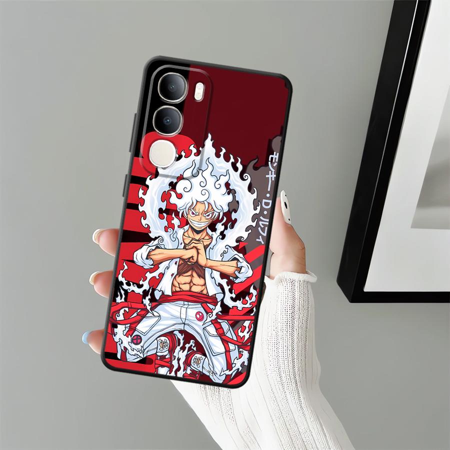Ones Pieces Luffy Phone Cover Case for Vivo V29 Y50 Y95 Y75 Y81 Y71 Y91 V21E V23 Y51S Y78 V27 Y52S Y93 V25 V30 Y53S