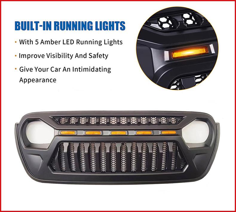 Wrangler JL Center Grille Modification Accessories