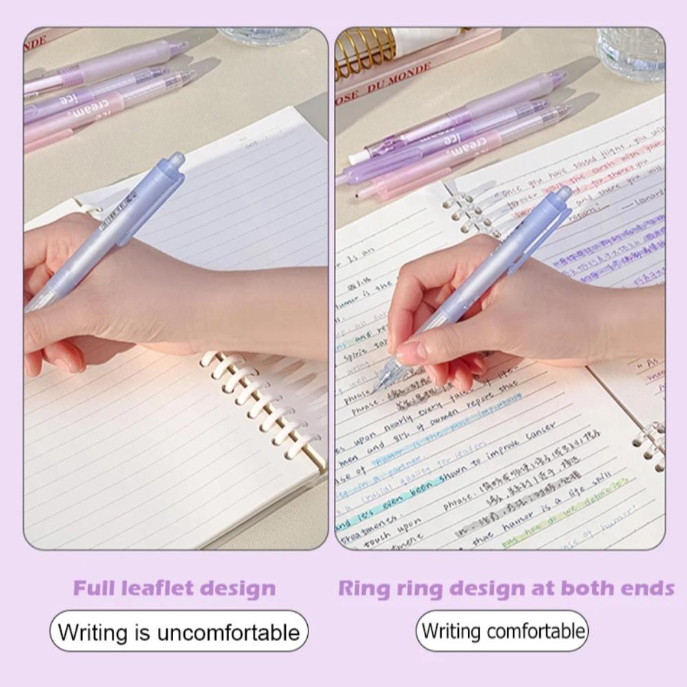 Simple Stationery A5/B5 Binder Notebook Loose Leaf Horizontal Line Notebook  Students Writing