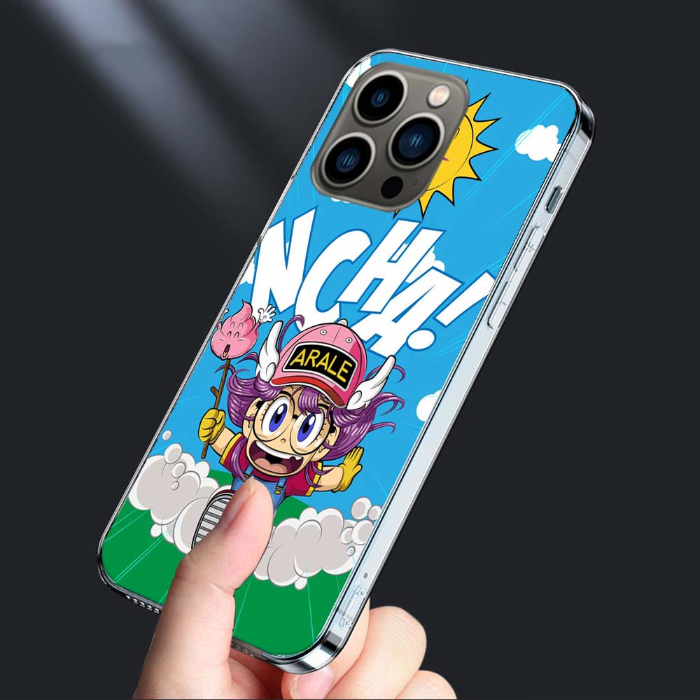 

Dr. Slump Arale Phone Case For Apple Iphone 16E Capa 15+ 14 Plus 17 Air 16 Pro Max 12 Pro Cute 13 Mini Cover Shell iPhone 12 Pro Max
