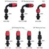 OSIAS New 100xkPA 160PSI Aluminum Adjustable Autos Fuel Pressure Regulator With Gauge+AN6 Fuel Line Hose+Fittings End Kit