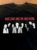 Nick Cave and the Bad Seeds Schwarzes Unisex-Shirt Kurzarm D732 Unisex-T-Shirt
