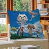 Babaite Inoue Toro CUTE Cat Personalized Picture Text Home Decorative Pillows Household Gifts 45x45cm