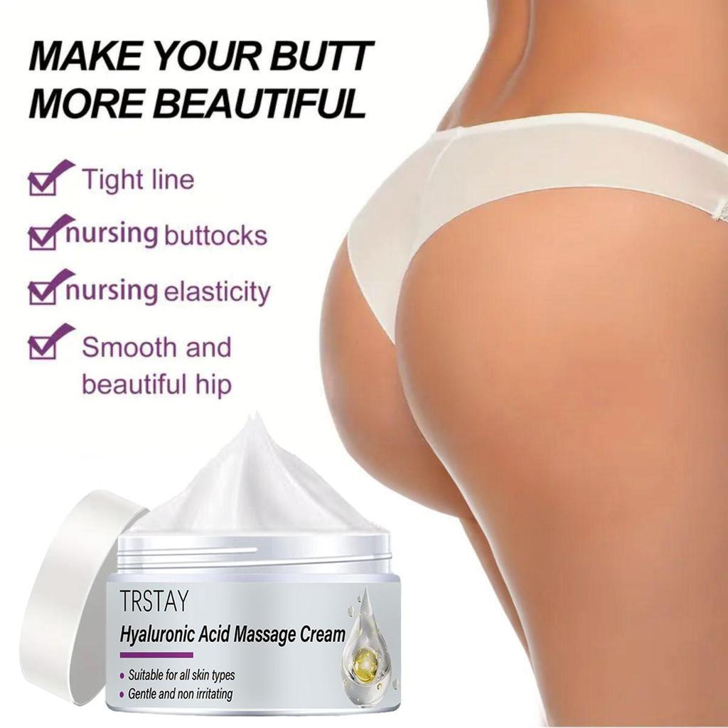 Liftingový krém na hýždě, jemný a nedráždivý, hydratuje, zpevňuje a rozjasňuje pokožku