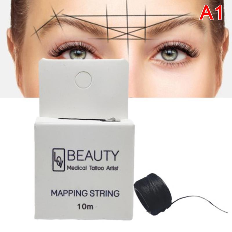 Mapping Pre-Ink String For Microblading Eyebow Make Up Dyeing Liners Thread A1