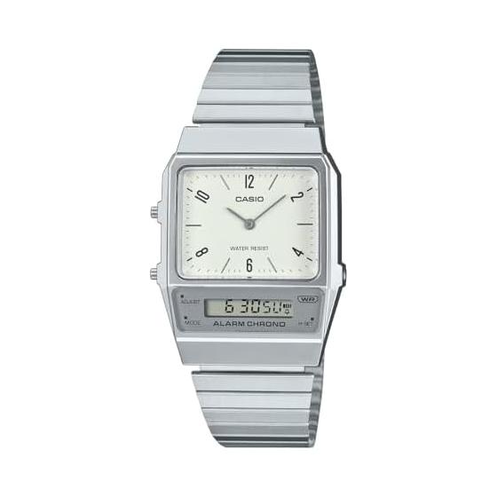 [Casio] CASIO Стандартные Ана-Цифровые Кварцевые Часы AQ-800E-7A2 Унисекс Светло-Серый Зарубежная Модель [Параллельный Импорт]