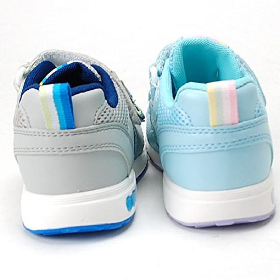 Carrot Sneakers CR Athletic Wide C2146, 2175, Shoes, 2E/3E, Fit, 14-21cm, 0.5cm Adjustment, Kids', Boys, Girls, 3E, Navy, 16.0cm