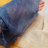 Used Indigo Gauze Stole