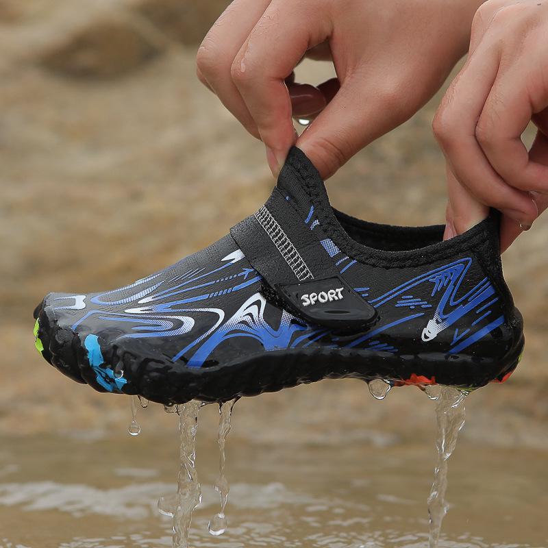 Children's Non-Slip Cut-Resistant Water Shoes for Beach, Water Park, and Diving