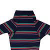 Dark Blue Striped Pet Jumpsuit High Stretch Large Dog Bodysuit Dog Pajamas  Post Recovery