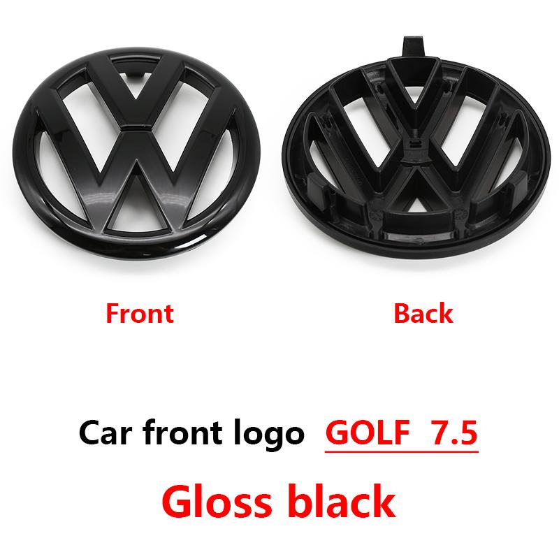 hijk1 1Pc 3D ABS Car Rear Trunk Emblem Badge Logo For Volkswagen VW MK7 Golf 7 7.5 MK7.5 GTI R Rline GTD Replacement Auto Accessories