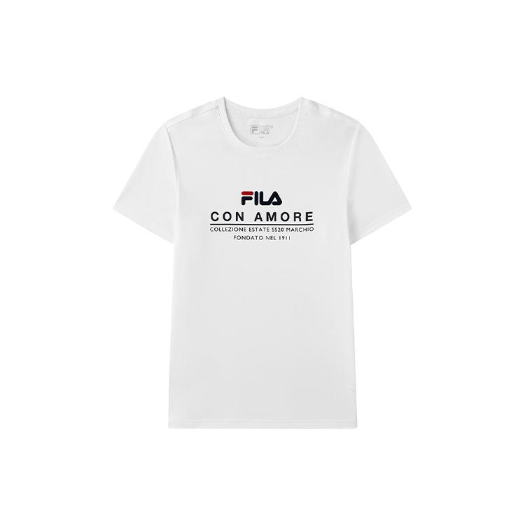

New FILA T Shirt Men s Standard White F11M028114GWT S