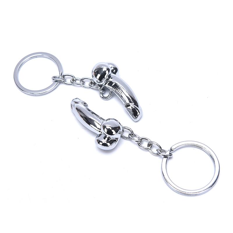 New Male Reproductive Organ Personality Keychain Fashion Couple Keying Gift