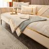 Affordable Luxury Style Sofa Cushion Four Seasons Universal Non-Slip Chenille Cushion Living Room Armrest Backrest Towel Sofa Cover Cover Cloth