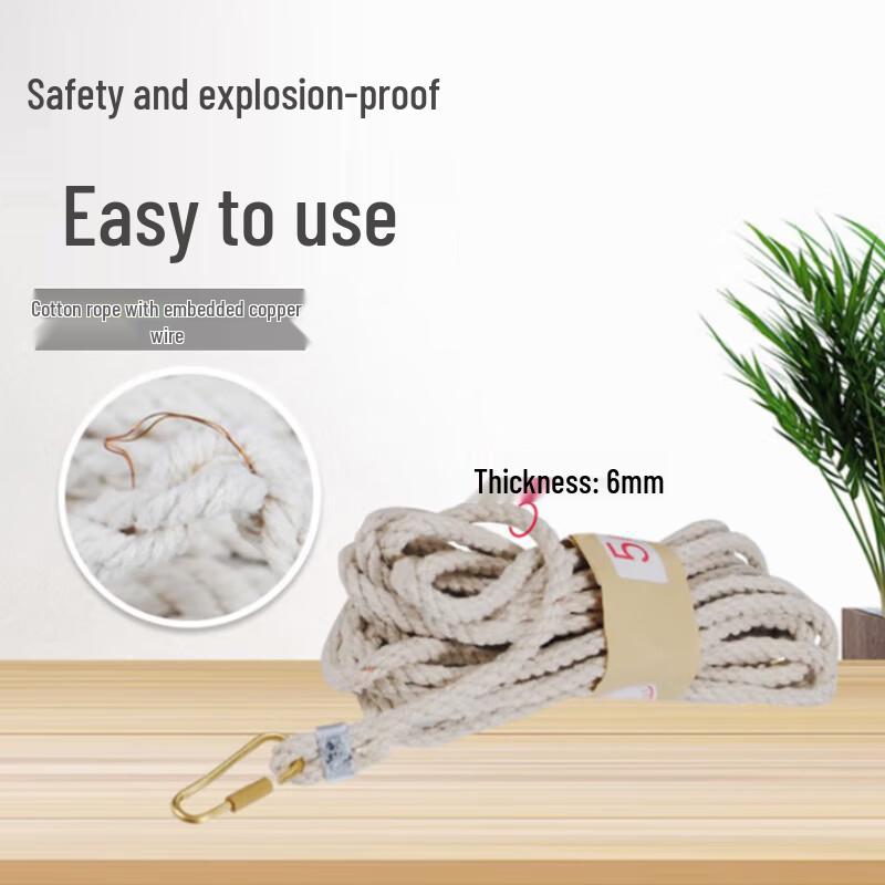 Cotton Sampling Rope with Copper Wire