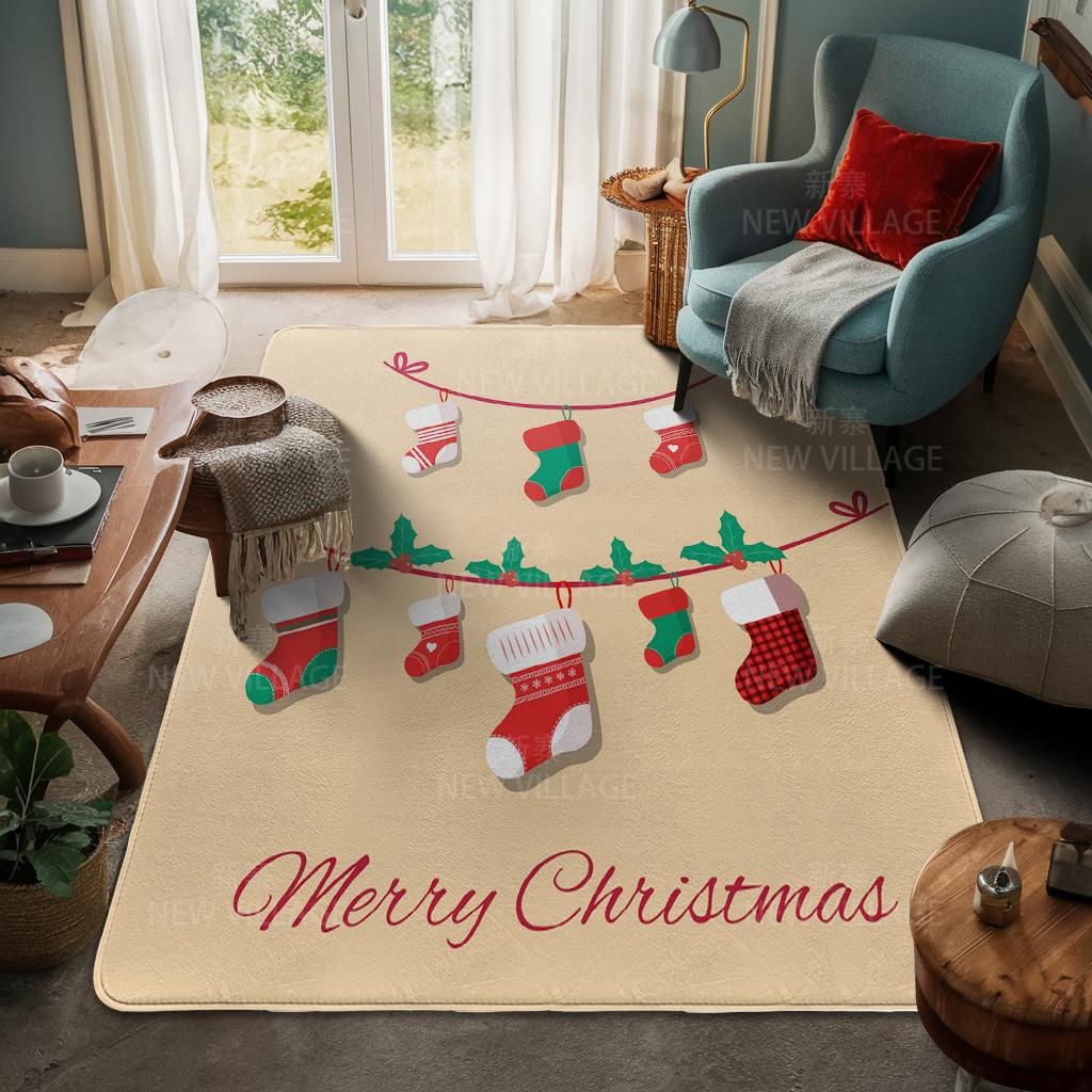 

Ковер у входа в дом Домашний коврик у двери Гостиная Ванная Комната Ноги ванная комната Нескользящие коврики с водопоглощением для ванной Счастливого Рождества зима 400mmx600mm