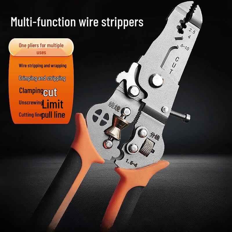 Belton 10-in-1 Heavy-Duty Multi-Tool Wire Stripper Pliers