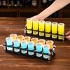 Round Hole Shot Glasses Holder 38mm Wine Cup Shelf Shot Glass Display Stand  Restaurant Service