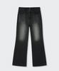 Musinsa Standard Woman Women'S Loose Flare Denim Pants [Washed Black]