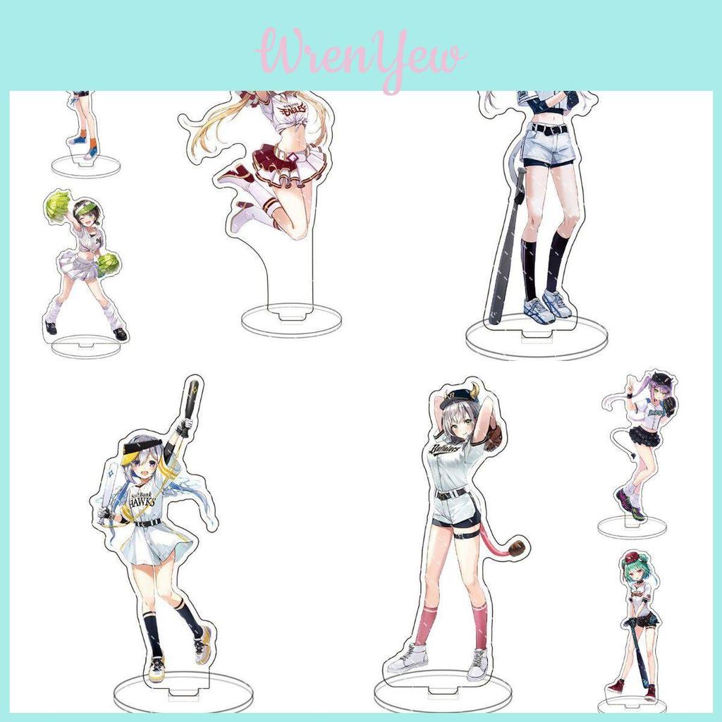 Exquisite Hololive Acrylic Stand Figure Featuring Aqua Akai Shirakami Pekora Natsuiro Inugami Sakura
