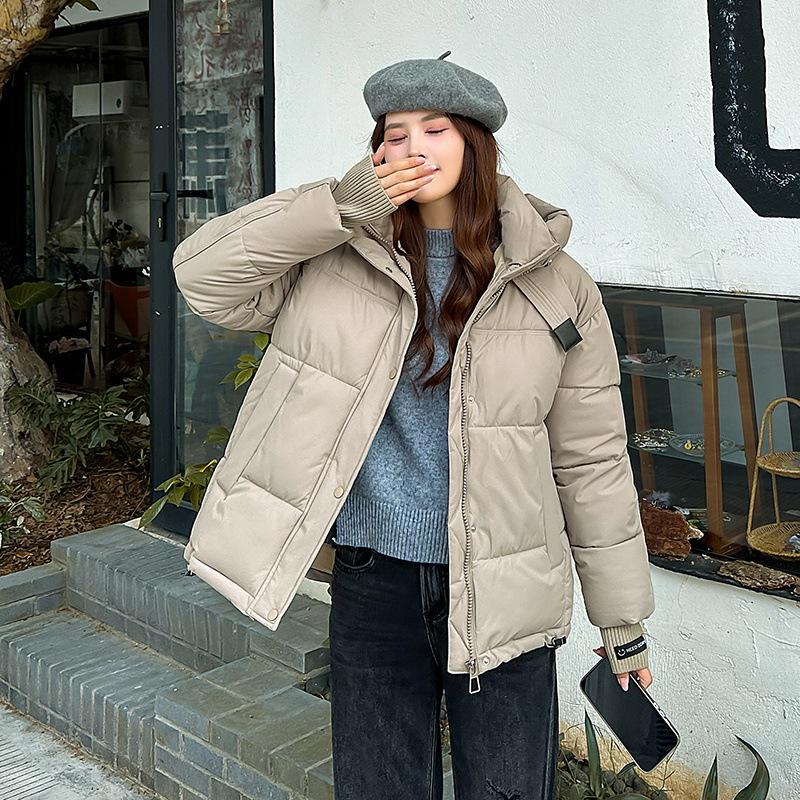 Thickened bread clothes, short down cotton-padded clothes, women's small winter jackets, cotton-padded jackets, new models in the year, looking thin