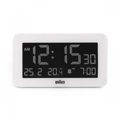 Braun Bc10w Digital Crescendo Alarm Weather Public Desk Clock